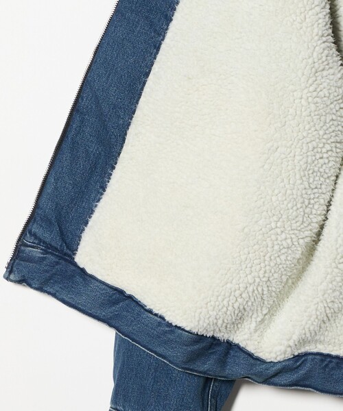 セール】ボア デニム ジャケット（ブルゾン）｜MONKEY TIME（モンキー