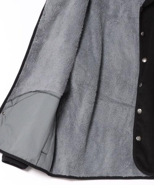 Mountain Mania(マウンテンマニア)の「Mountain Mania/マウンテンマニア カットコールx裏ボア ボタンパーカージャケット(ブルゾン・メンズ・ブラック/その他1・MEDIUM/LARGE/X-LARGE)」の15枚目の写真