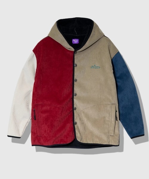 Mountain Mania(マウンテンマニア)の「Mountain Mania/マウンテンマニア カットコールx裏ボア ボタンパーカージャケット(ブルゾン・メンズ・ブラック/その他1・MEDIUM/LARGE/X-LARGE)」の2枚目の写真