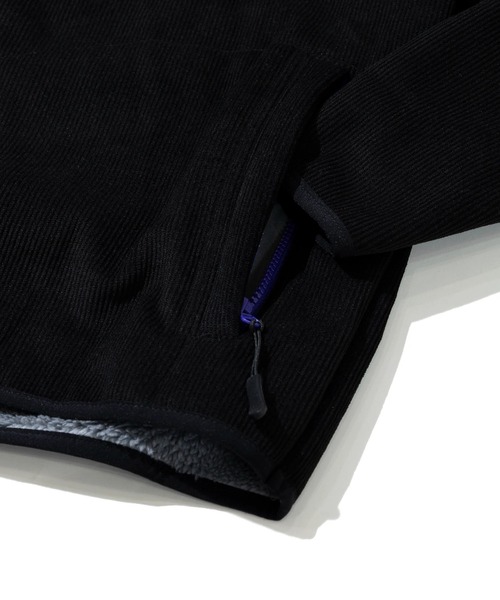 Mountain Mania(マウンテンマニア)の「Mountain Mania/マウンテンマニア カットコールx裏ボア ボタンパーカージャケット(ブルゾン・メンズ・ブラック/その他1・MEDIUM/LARGE/X-LARGE)」の7枚目の写真