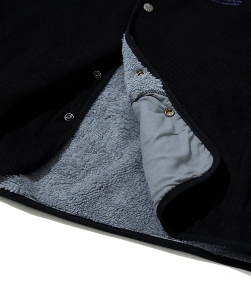 Mountain Mania(マウンテンマニア)の「Mountain Mania/マウンテンマニア カットコールx裏ボア ボタンパーカージャケット(ブルゾン・メンズ・ブラック/その他1・MEDIUM/LARGE/X-LARGE)」の8枚目の写真