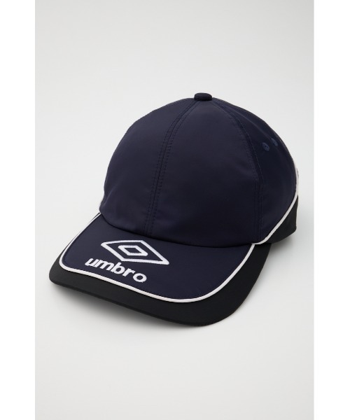 MOUSSY（マウジー）の「UMBRO PIPING SATIN キャップ（キャップ・レディース・マジェンタ/ネイビー・FREE）」の11枚目の写真