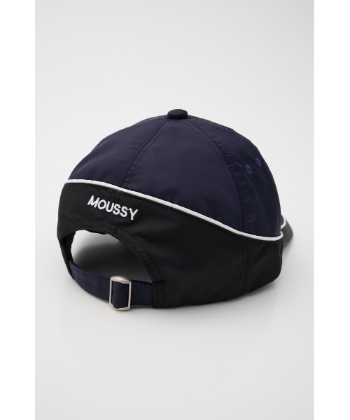 MOUSSY（マウジー）の「UMBRO PIPING SATIN キャップ（キャップ・レディース・マジェンタ/ネイビー・FREE）」の13枚目の写真