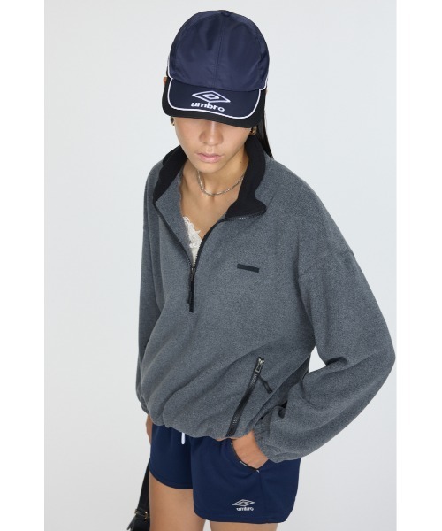 MOUSSY（マウジー）の「UMBRO PIPING SATIN キャップ（キャップ・レディース・マジェンタ/ネイビー・FREE）」の18枚目の写真