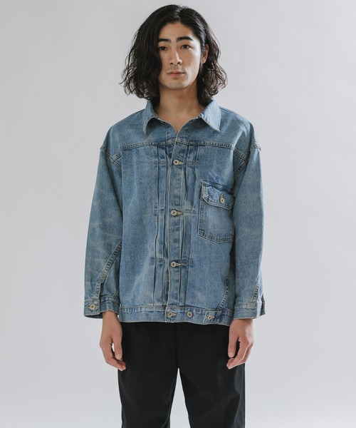 1st　GDC デニムジャケット ストーンウォッシュ 1st GDC デニムジャケット ストーンウォッシュ Golden Goose