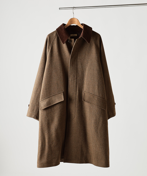 ハイランド ウール バルカラー コート（ステンカラーコート）｜JOURNAL