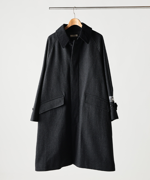 ハイランド ウール バルカラー コート（ステンカラーコート）｜JOURNAL