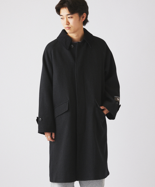 ハイランド ウール バルカラー コート（ステンカラーコート）｜JOURNAL