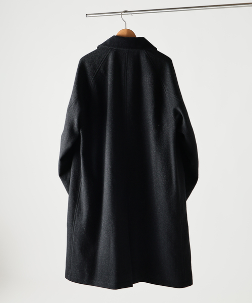 セール】ハイランド ウール バルカラー コート（ステンカラーコート