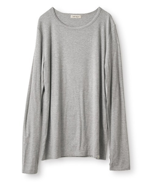 and myera(アンド マイラ)の「and myera サムホールTシャツ(Tシャツ/カットソー・レディース・ミント/ブラック/グレー・M/L/LL/S)」の22枚目の写真