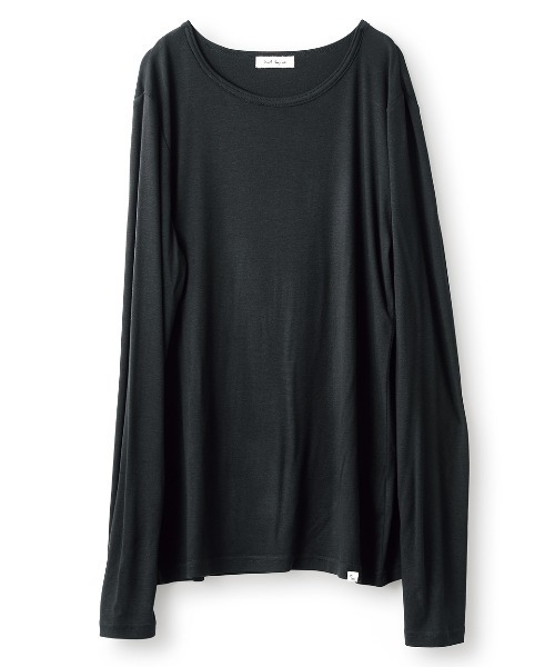 and myera(アンド マイラ)の「and myera サムホールTシャツ(Tシャツ/カットソー・レディース・ミント/ブラック/グレー・M/L/LL/S)」の21枚目の写真