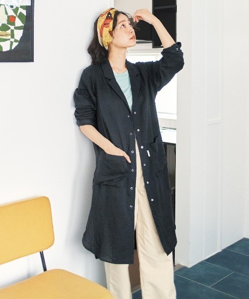 and myera(アンド マイラ)の「and myera サムホールTシャツ(Tシャツ/カットソー・レディース・ミント/ブラック/グレー・M/L/LL/S)」の16枚目の写真