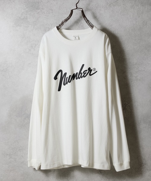 Number⑨ PRINTED CLASSIC L/S T-SHIRT / ナンバーナイン ロゴプリント