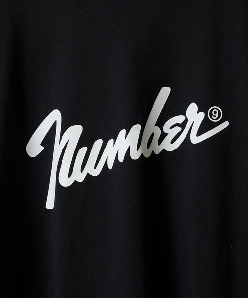 Number⑨ PRINTED CLASSIC L/S T-SHIRT / ナンバーナイン ロゴプリント