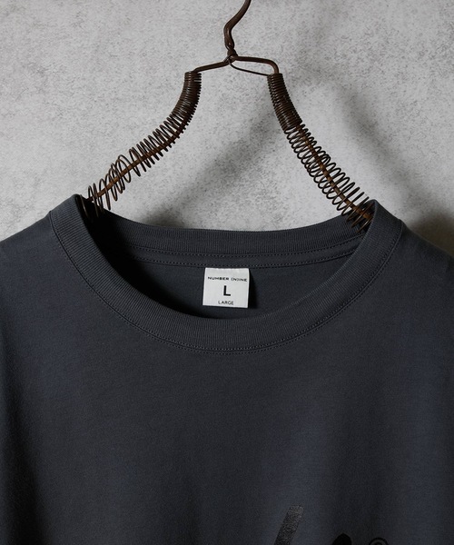 Number⑨ PRINTED CLASSIC L/S T-SHIRT / ナンバーナイン ロゴプリント