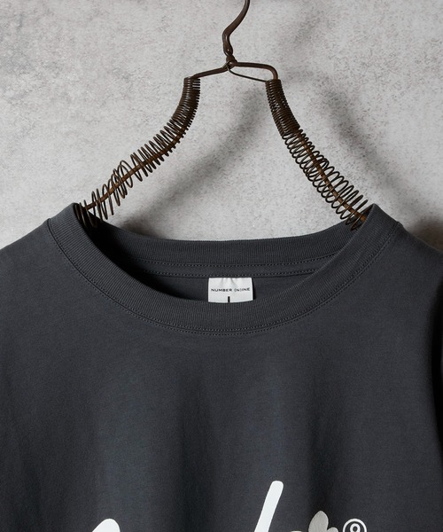 Number⑨ PRINTED CLASSIC L/S T-SHIRT / ナンバーナイン ロゴプリント