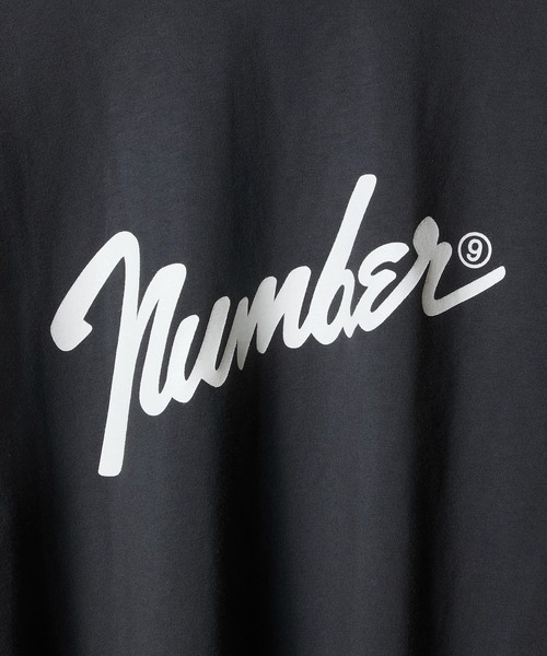 Number⑨ PRINTED CLASSIC L/S T-SHIRT / ナンバーナイン ロゴプリント