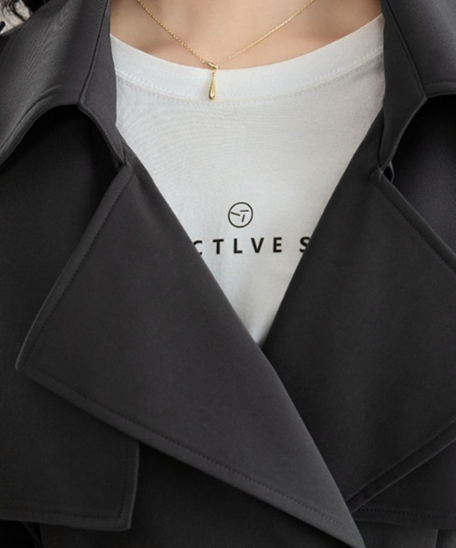 セール】トレンチコート スプリングコート（トレンチコート