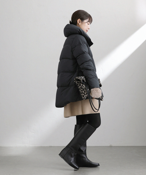 La TOTALITE（ラトータリテ）の「PYRENEX/ピレネックス ELAURA 2 ダウンジャケット（ダウンジャケット/コート・レディース・ベージュ/ネイビー/ブラック・36/38）」の6枚目の写真