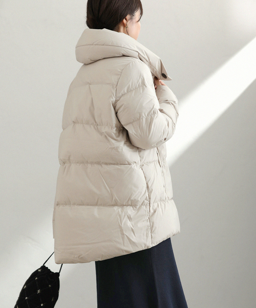 La TOTALITE（ラトータリテ）の「PYRENEX/ピレネックス ELAURA 2 ダウンジャケット（ダウンジャケット/コート・レディース・ベージュ/ネイビー/ブラック・36/38）」の18枚目の写真