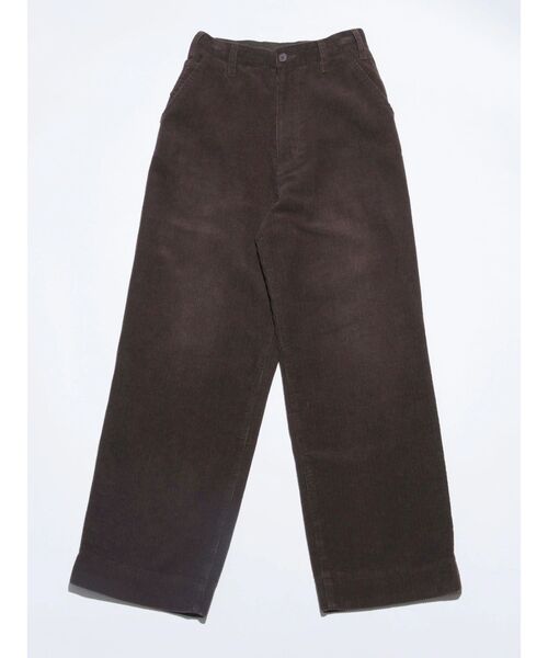 VEQUM(VEQUM)の「【VEQUM】BRUSHED LOOSE PT(その他パンツ・レディース・ブラウン/グレー・SMALL/MEDIUM)」の2枚目の写真