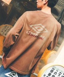 younger song（ヤンガーソング）の「【ムラサキスポーツ限定】UMBRO/アンブロ ピグメントロングスリーブティ ロンT/長袖Ｔシャツ MD27-LST02B（Tシャツ/カットソー）」