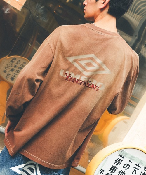 ムラサキスポーツ限定】UMBRO/アンブロ ピグメントロングスリーブティ
