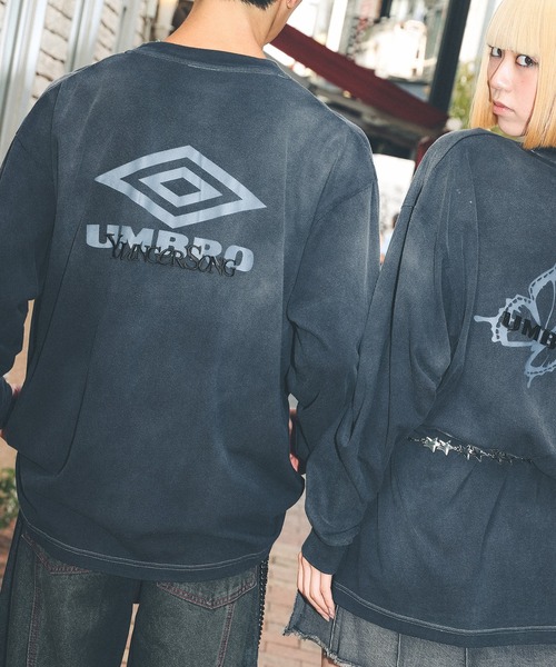 ムラサキスポーツ限定】UMBRO/アンブロ ピグメントロングスリーブティ