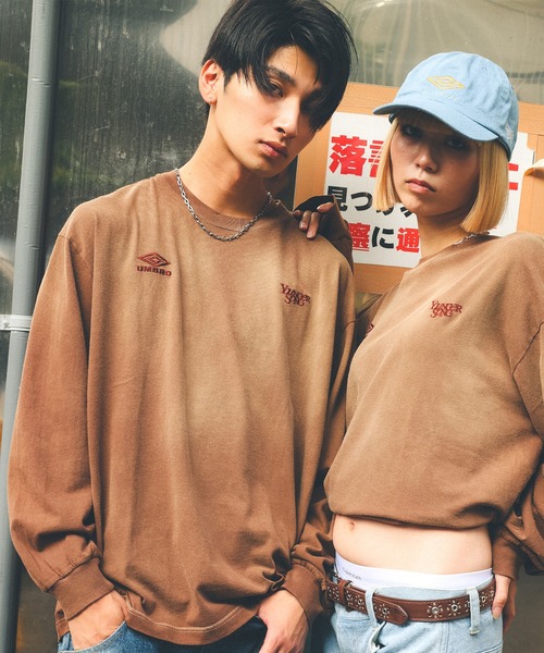 ムラサキスポーツ限定】UMBRO/アンブロ ピグメントロングスリーブティ