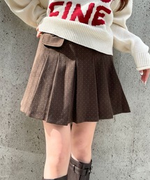 3.3 Field Trip  | 3.3 Field Trip／ドット微起毛スカートパンツ(スカート)