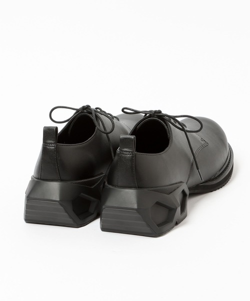 HARE（ハレ）の「ビルディングソールフュージョンシューズ(HARE)（ドレスシューズ・メンズ・ブラック・MEDIUM/LARGE）」の4枚目の写真