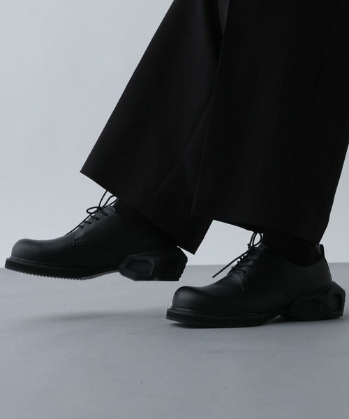 HARE（ハレ）の「ビルディングソールフュージョンシューズ(HARE)（ドレスシューズ・メンズ・ブラック・MEDIUM/LARGE）」の16枚目の写真