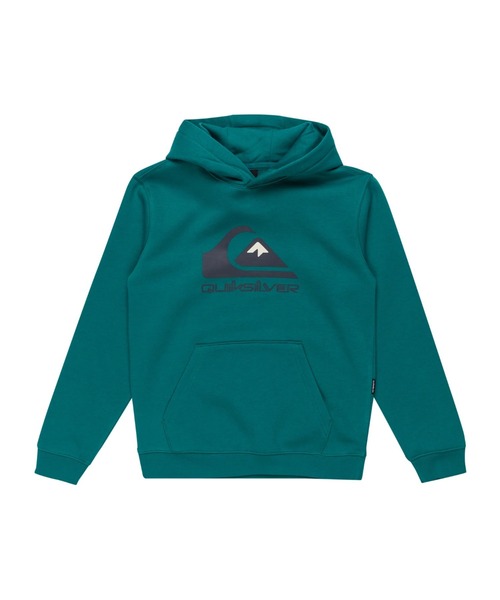 Quiksilver(クイックシルバー)の「BIG LOGO HOODIE YOUT/クイックシルバープルオーバーパーカー・フーディー(パーカー・キッズ・オレンジ/グリーン/オレンジ系その他・130/140/150/160)」の2枚目の写真