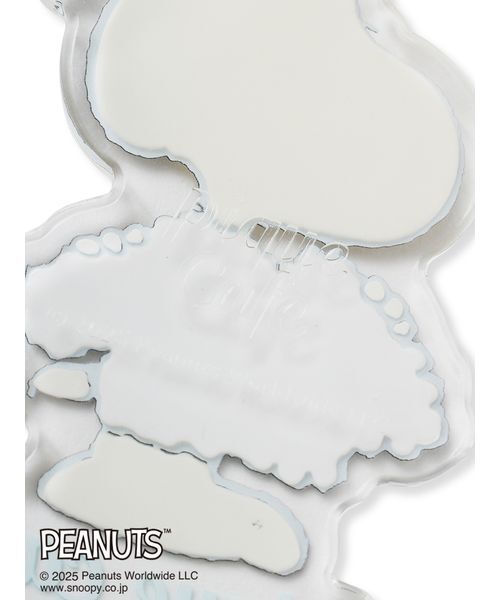 gelato pique（ジェラートピケ）の「【PEANUTS】オリジナルアート アクリルキーチェーン（キーケース/キーアクセサリー・レディース・ライトピンク/ライム/キャメル/ライトブルー・F）」の9枚目の写真