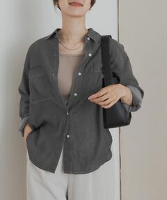 【メルカリ即日配送】新品タグ付き　シアーデニムシャツ　アーバンリサーチドアーズ 新品タグ付◇ DOORS シアーデニムシャツ INDIGO アーバンリサーチ