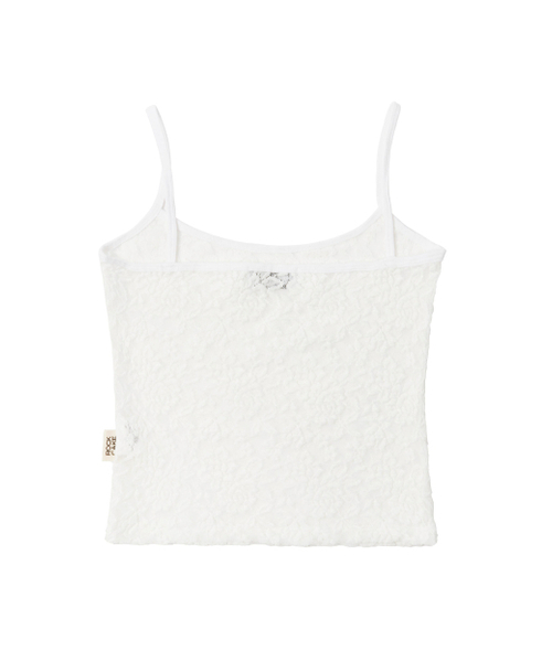 ROCKCAKE(ロックケーキ)の「Lace Sleeveless - White(Tシャツ/カットソー・レディース・その他・SMALL)」の3枚目の写真