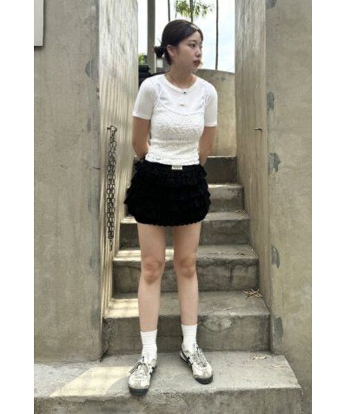 ROCKCAKE(ロックケーキ)の「Lace Sleeveless - White(Tシャツ/カットソー・レディース・その他・SMALL)」の7枚目の写真