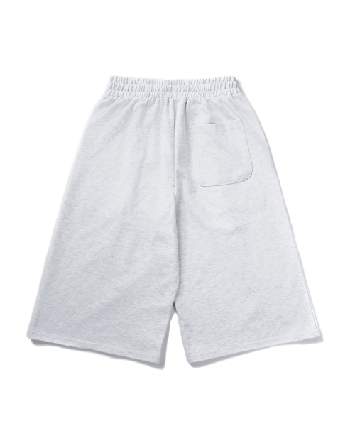 GAKKAI UNIONS(ガッカイユニオンズ)の「ワンタック8部スウェットバミューダパンツホワイトメランジ(その他パンツ・レディース・その他・SMALL/MEDIUM/LARGE/X-LARGE)」の3枚目の写真