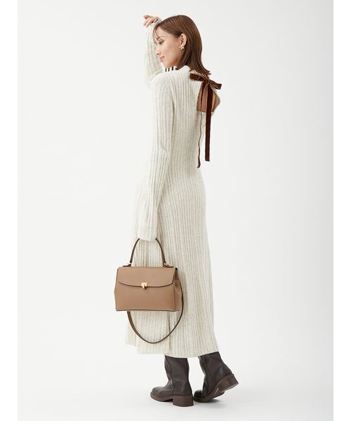 セール】メタルモチーフスクエアバッグ（ショルダーバッグ）｜Mila