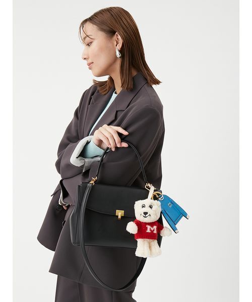 セール】メタルモチーフスクエアバッグ（ショルダーバッグ）｜Mila