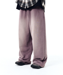 F.ILLUMINATE（フィルミネイト）の「ブラシワイドスウェットパンツ-パープル（スウェットパンツ）」