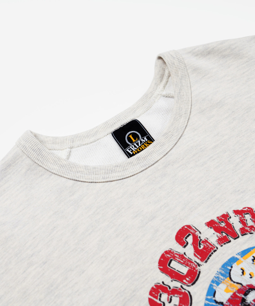 FRIZMWORKS(フリズムワークス)の「302ND FIGHTER SQ SWEATSHIRT _ OATMEAL(スウェット・メンズ・その他・SMALL/MEDIUM/LARGE/X-LARGE)」の3枚目の写真