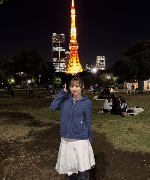 TYPESERVICE（タイプサービス）の「Striped Pocket Zip Hoodie [Blue]（パーカー・レディース・その他・FREE）」の7枚目の写真