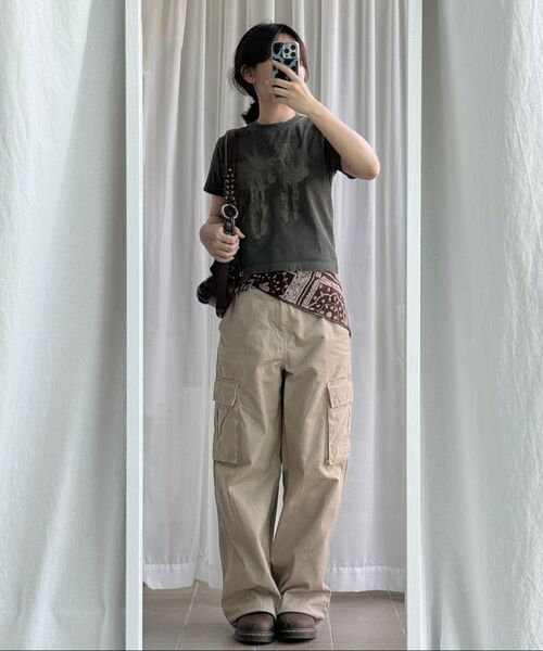 NOMANUAL(NOMANUAL)の「ROBOTIC HAND NM T-SHIRT - DEEP KHAKI(Tシャツ/カットソー・レディース・その他・X-LARGE/SMALL/MEDIUM/LARGE)」の5枚目の写真