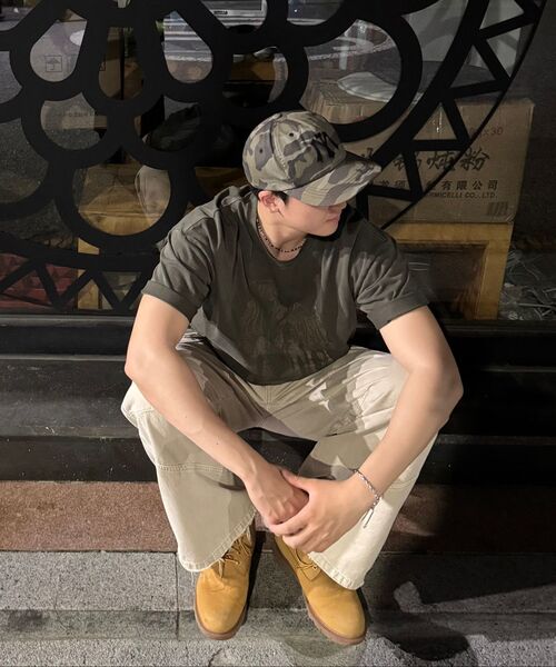 NOMANUAL(NOMANUAL)の「ROBOTIC HAND NM T-SHIRT - DEEP KHAKI(Tシャツ/カットソー・レディース・その他・X-LARGE/SMALL/MEDIUM/LARGE)」の6枚目の写真