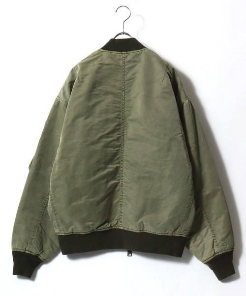 セール】2025AW HOUSTON/ヒューストン PIGMENT DYE RELAX MA-1 FLIGHT