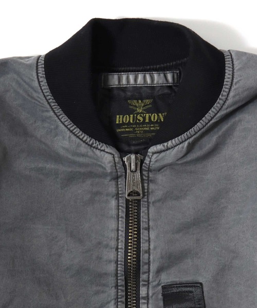 セール】2025AW HOUSTON/ヒューストン PIGMENT DYE RELAX MA-1 FLIGHT
