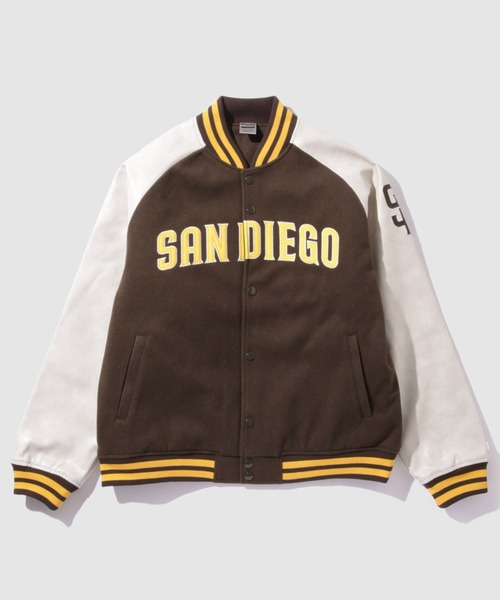 セール】MLB Classic Melton Stadium Jacket/MLBクラシックメルトン