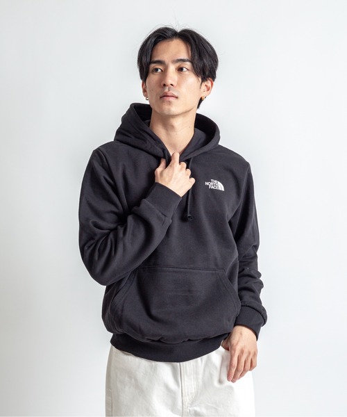 THE NORTH FACE(ザノースフェイス)の「【THE NORTH FACE/ザ・ノースフェイス】プルオーバー バックプリント パーカー 裏起毛(パーカー・メンズ・ブラック/ホワイト・MEDIUM/LARGE/X-LARGE/M/L)」の6枚目の写真