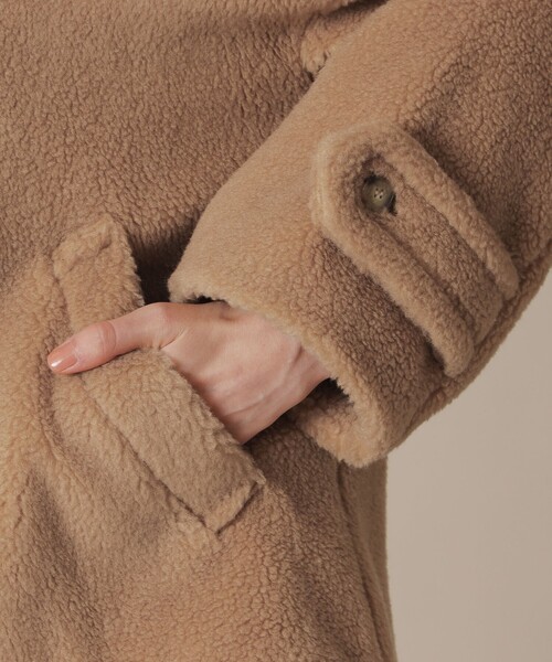 セール】【WEB・一部店舗限定】【ROSLEY/ロズリー】ウールブレンドボア